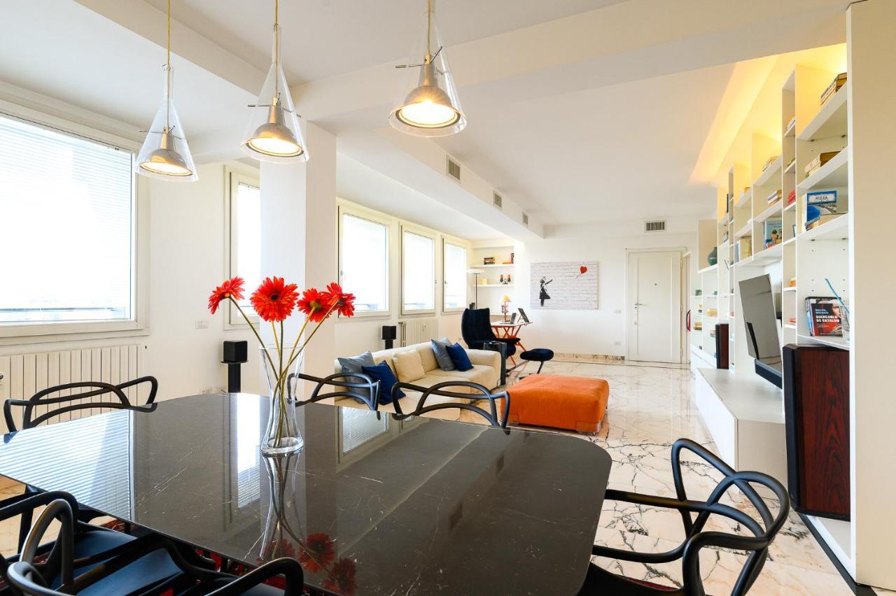 Апартаменти Peaceful Penthouse With Garage By Ndp Rent Рим Екстер'єр фото